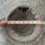 Banana Republic Sage Green Woven Straw Beach Sun Hat Size S/M Photo 6