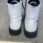 Nordstrom Rack White Combat Boots Photo 1