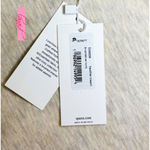 Spanx  AirEssentials Brushed Tunic Cream Heather V-Neck Sweater Fleece Sweatshirt Photo 8