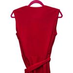 Vintage Ayes Unlimited Maxi Dress M/L True Wrap Gown Party Event Christmas Red Size M Photo 7