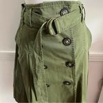 J.Crew  • Olive Green Chino Trench Skirt Photo 5