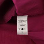 Anna Rae Long Sleeve Mini Shirt Dress Button Front Pockets Pink Size XS Photo 5