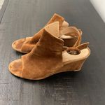 Gianvito Rossi  Cinnamon Suede Slingback High Heel Open-Toe Sandals 38 1/2 Photo 1