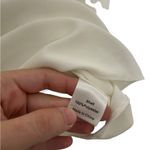 Tuckernuck Elegant White Ruffle Blouse Ruffle Small Miranda Photo 1