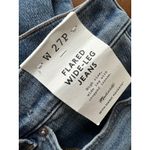 Madewell NWD Flared Wide Leg Jeans Size 27 Petite Oneida Wash Photo 10