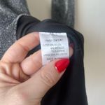 Princess Polly Kalbarri Black Silver Metallic Long Sleeve Cut Out Dress 2 Photo 7