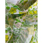 Lilly Pulitzer Vintage 1970s Maxi Dress Green Yellow Floral Photo 5