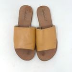Splendid  Thea‎ Leather Slide Sandals Tan Size 8 Photo 2