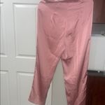 SheIn Pink Satin Pants Photo 3
