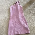 Aritzia Babaton Pink Sheath Halter Dress for Cocktail Photo 1