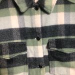 ZARA Plaid Flannel Oversized Blogger Influencer Fave Womens Shacket Large Photo 12
