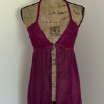 Chic Purple Halter Lingerie Size XL Photo 0