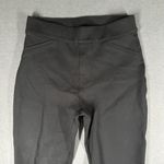 Spanx  Pants Womens Small Black High Rise Stretch Skinny Jeggings Pull On Slit Photo 2