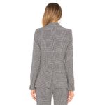 Smythe NWT | Portrait Neck Blazer in Prince Of Wales | 2 Black Photo 11