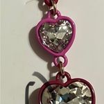 Betsey Johnson Betsy Johnson heart earrings pierced great for everyday use Photo 4