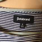 Betabrand  30 Day Striped‎ 3/4 sleeve pocket Dress blue grey Size small Photo 6