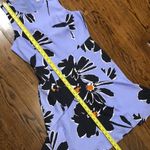 J.Crew Lilac Navy Large Floral Sleeveless Round Neck Fit & Flare Dress Sz 6 NWT Photo 11