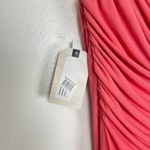 Katie May  Winnipeg One Shoulder Ruched Knit Gown in Coral Size Large NWT Photo 5