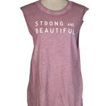Good hYOUman Strong and Beautiful Purify Sauna Lounge Sleeveless T-Shirt M Photo 0