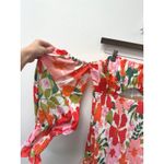 Seven Wonders Nelda Floral Off The Shoulder Smocked Mini Dress Size XL Orange Photo 2