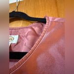 Talbots  Silk Shantung Jacket Blazer Elegant Party Dusty Rose NWT Open Front 20 Photo 10