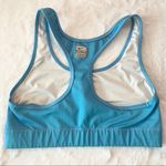 Nike  Pro Baby Blue Swoosh Sports Bra Size Small Activewear Sporty Performance Photo 5