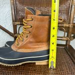 G.H Bass Eastport Leather Duckbill Lace Up Boots Size 7 Blue Photo 12