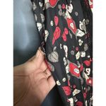 Emporio Armani Dress Women's Sz 6 Grunge Whimsygoth LBD Black Designer Lace Silk Photo 4