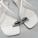 BCBGeneration NEW Kline Embellished Toe Ring Strappy Square Toe Flat Sandals 9 Photo 2