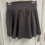 Old Navy  Cloud Comfy Soft Black Basic Skirt Size Small Attached Shorts High Rise Photo 4
