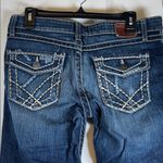 BKE  Buckle Madison Denim Capri Cutoff Distress Washed Jeans Size 29 EUC #5895 Photo 6
