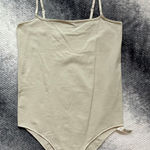 SKIMS Seamless Fits Everybody Cami Bodysuit Sand Cheeky Size Large XL Photo 0