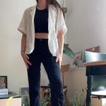 Country Casuals Vintage 1980s white short sleeve cotton button down bowler shirt Size undefined Photo 3