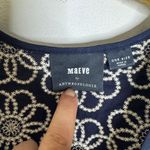 Maeve  One Size Navy Blue Embroidered Shrug‎ Cardigan CP Photo 2
