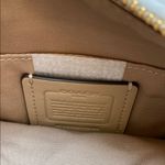 Coach NWT Mini Rowan File Bag In Signature Canvas Photo 4