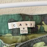 CAbi  Green Camo Skinny Jeans with zipper details 2 Photo 1