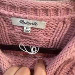 Madewell Pink Cable Knit Sweater. . Size XS. Photo 5