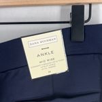 Dana Buchman Ankle Pants Womens Medium Navy Blue Super Stretch Mid Rise Slim Fit Photo 6