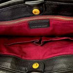 Marc Jacobs Luna Black Leather Top Handle Crossbody Tote Gold Hardware LIKE NEW Photo 4