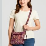 Vera Bradley Safari Sunset Quilted Crossbody Bag Photo 0