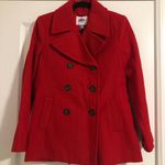 Old Navy Red Peacoat Photo 0