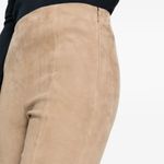 Ralph Lauren Polo Paneled Suede Leggings in Tan, Size S, NWT Retail $998 Photo 6