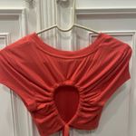 Aerie coral  open back top  Photo 1