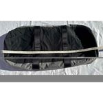 Lucy Athletics Duffel Grey Textured Shoulder Strap Zip Unisex Size Medium Gray Photo 8