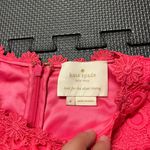 Kate Spade  Size‎ 4 Peach Sherbet Coral Pink Floral Lace Shift Dress EUC Photo 1