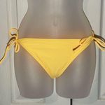 No Boundaries  Yellow Tie Side Bikini Bottoms Jrs S Photo 0