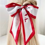 Christmas Snowman Print Thin Purse Scarf / Hairband / Scarf Photo 4