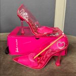 ALDO Barbie x  Barbiestessy Collection Pink Translucent Pointed Toe Pumps 8.5 NEW Photo 4