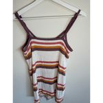 Torrid Sleep Ribbed Knit Cami Tank Top 00 M/L – Striped Loungewear NWT Photo 4