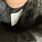 Minnetonka black suede boots shearling lined size 6 Photo 5